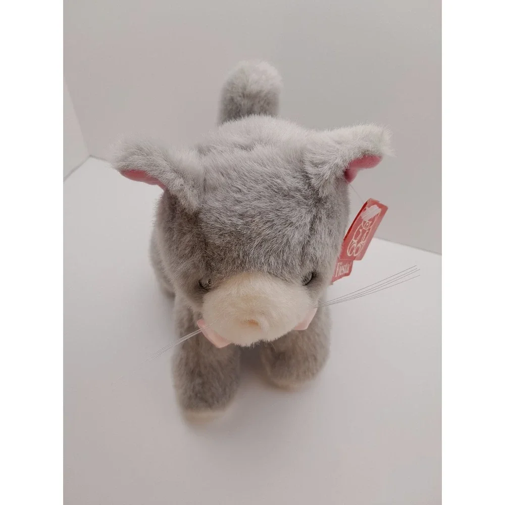 Fiesta Gray Cat Plush 8